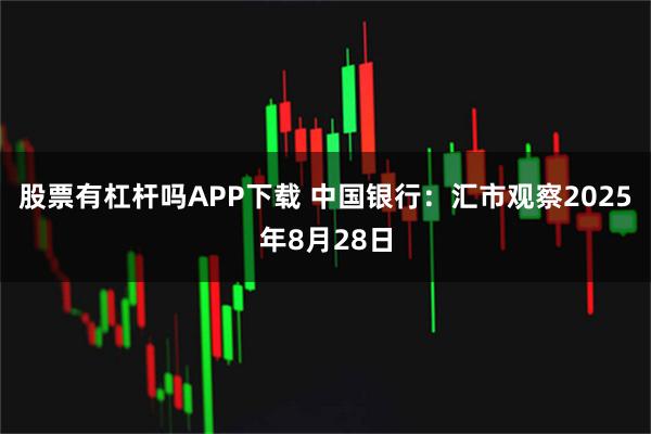 股票有杠杆吗APP下载 中国银行：汇市观察2025年8月28日